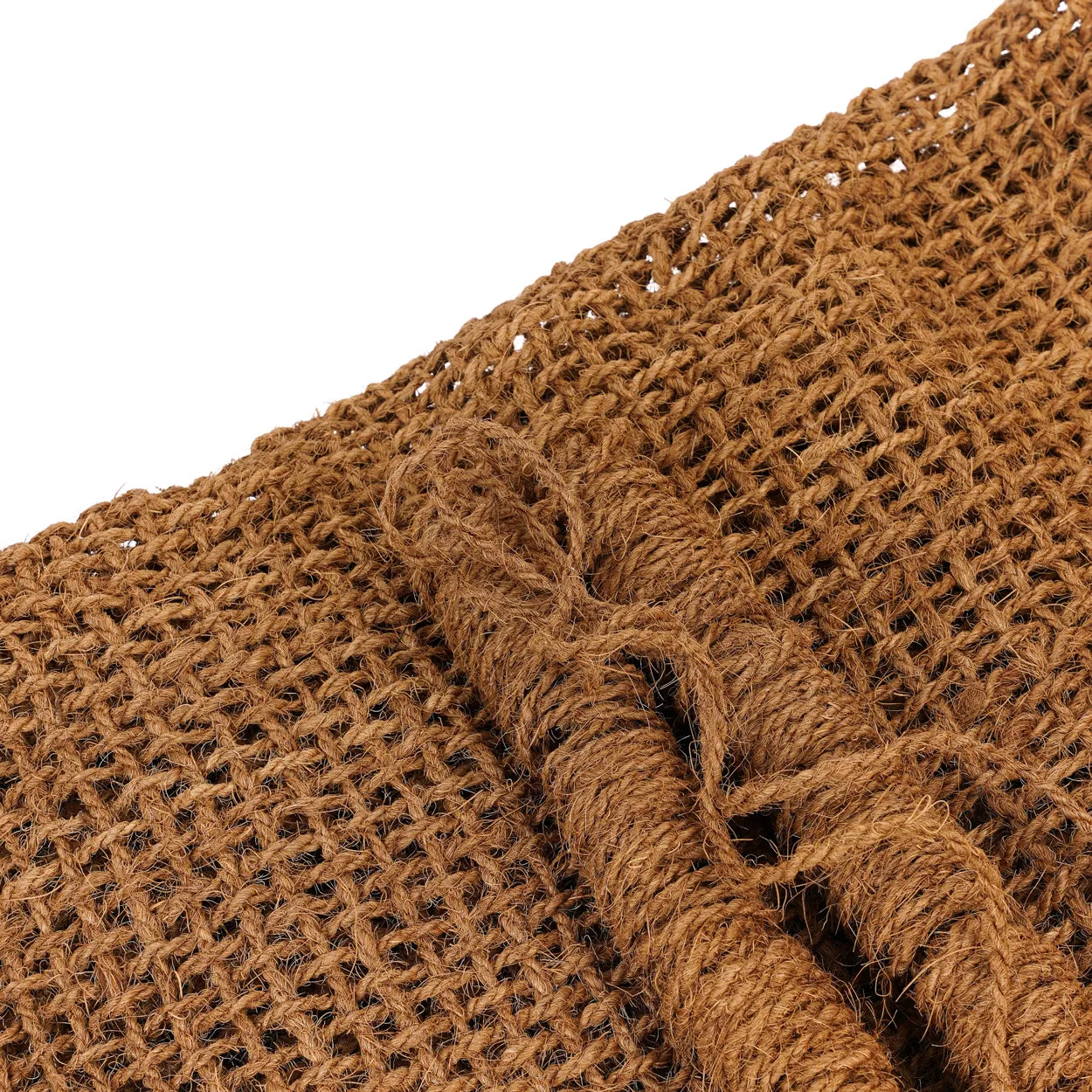 Organic coconut fiber fence perfect for eco-conscious landscaping