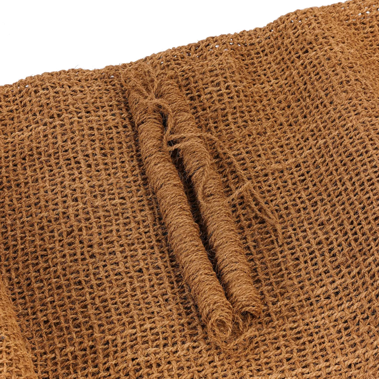 Decorative and functional outdoor fence with natural texture