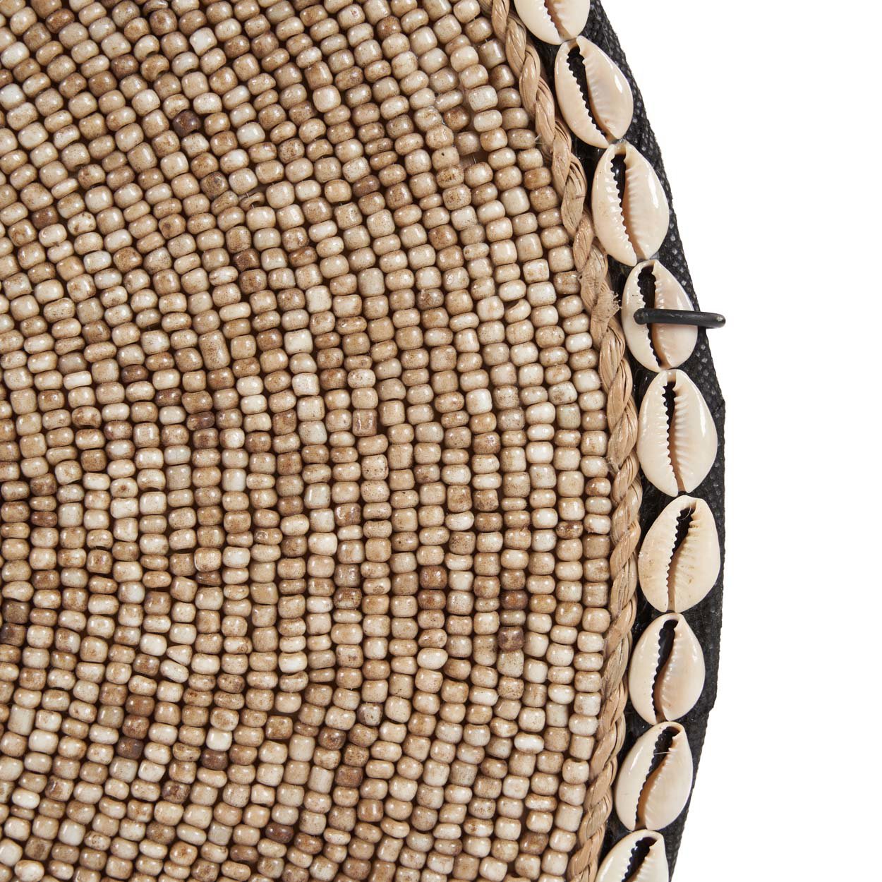 Ocean-inspired shell art piece – handcrafted for boho and tropical spaces