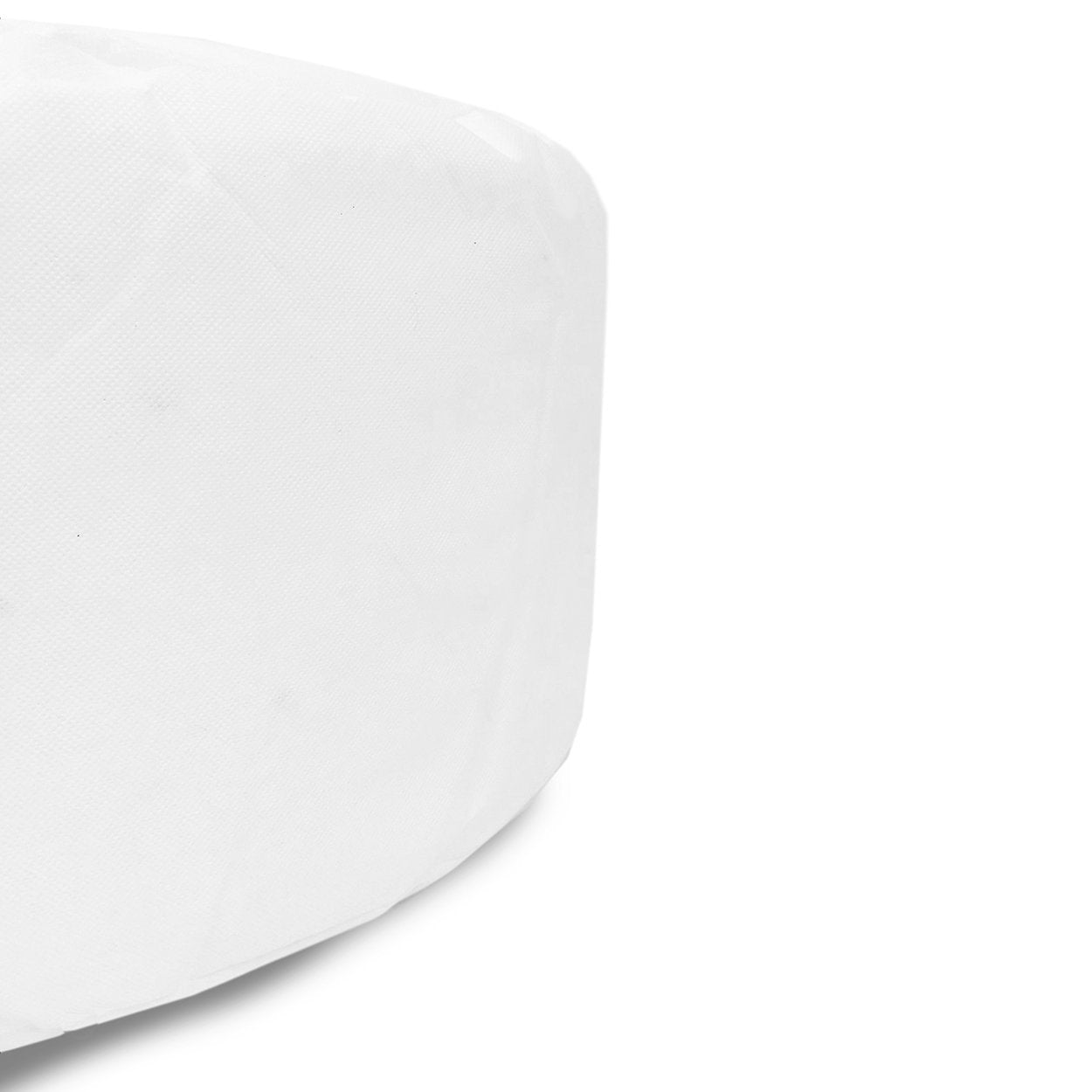 Washable cotton cushion filler designed as an inner pouffe support for everyday use.