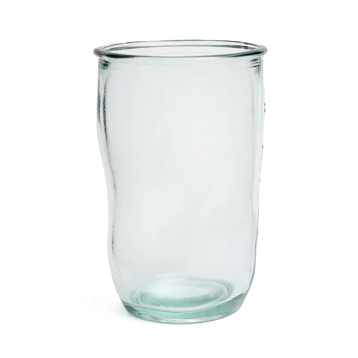 Yin Glass Blue elegant glass cup handcrafted for cocktails and everyday drinks