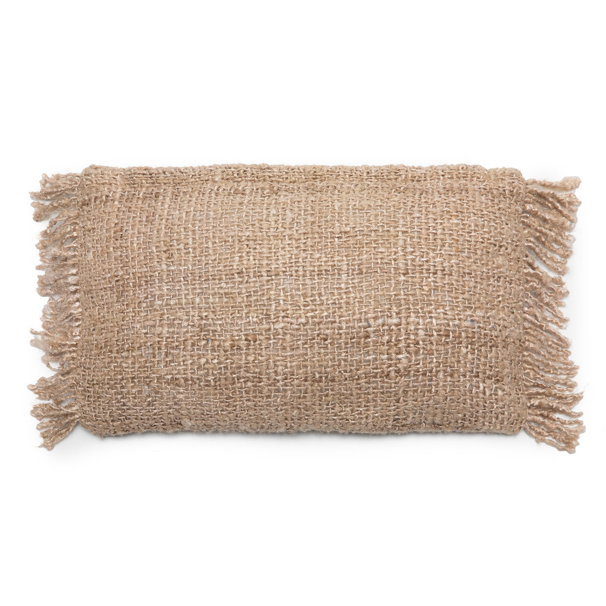 Beige cushion covers in 30x50 cm cotton for boho home decor