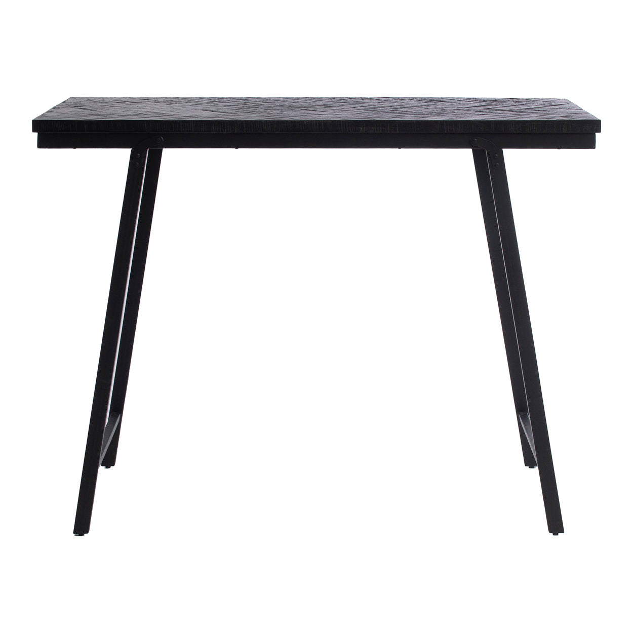 the-herringbone-high-table-black-140cm