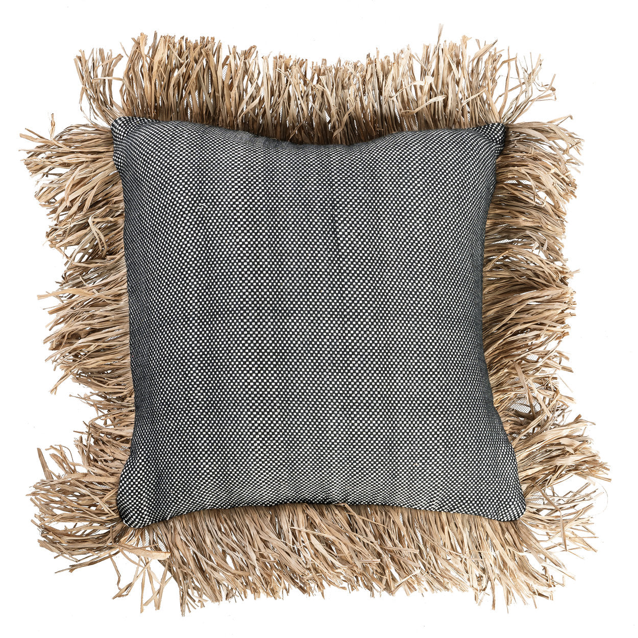 the-cotton-bonita-cushion-cover-natural-black-40x40