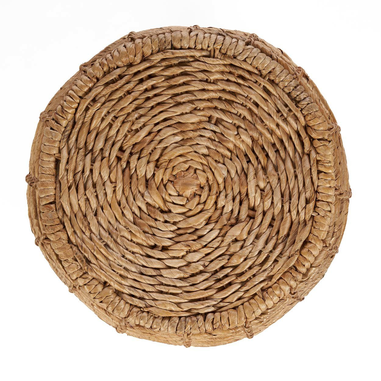 Handwoven eco stool made from banana fibers