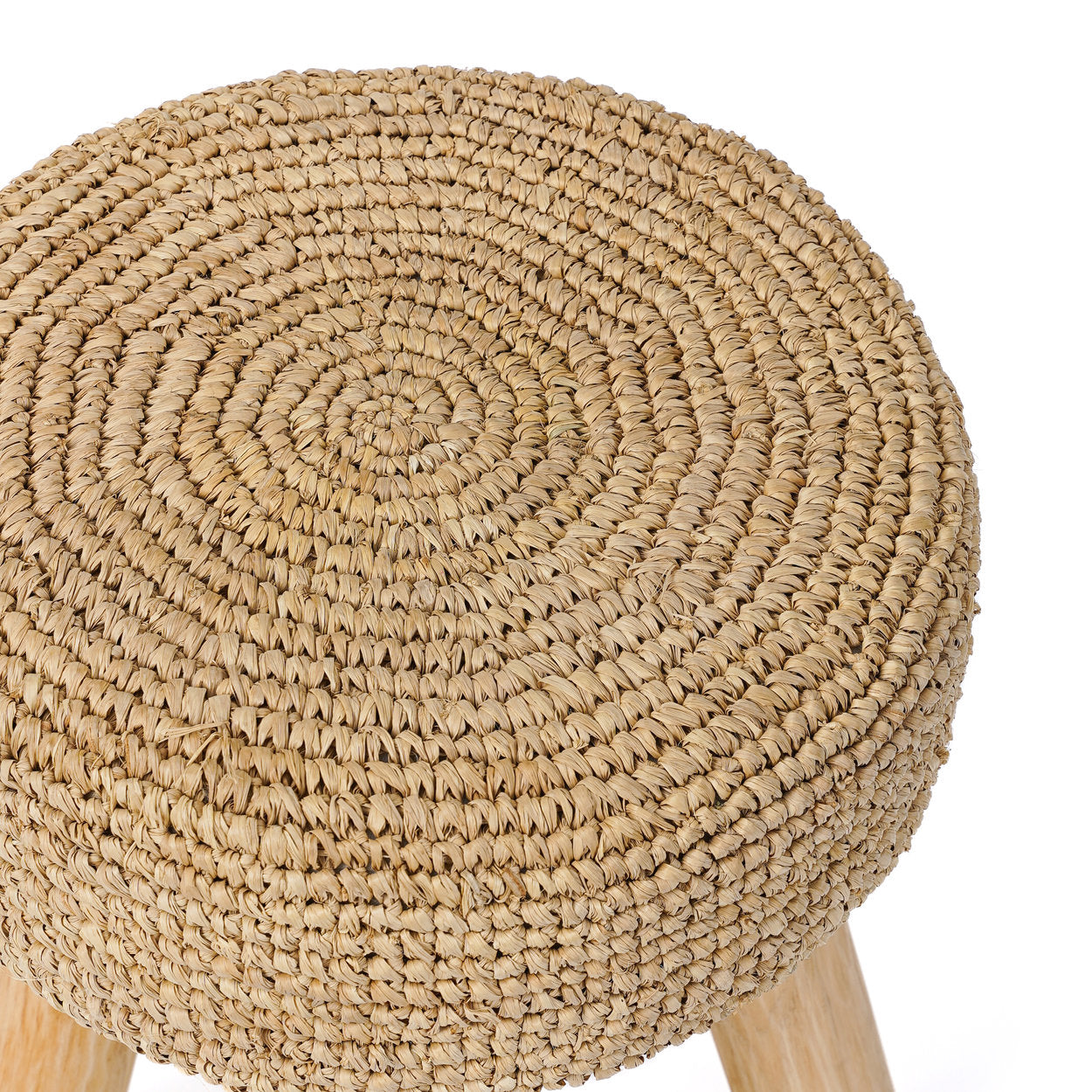 Handcrafted stool perfect for kids' rooms or small spaces