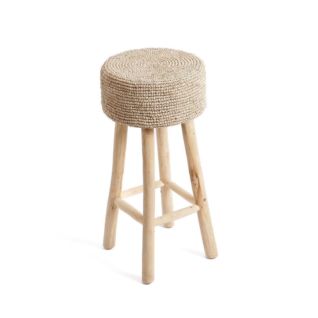 Versatile and durable bar stool for dining and lounging