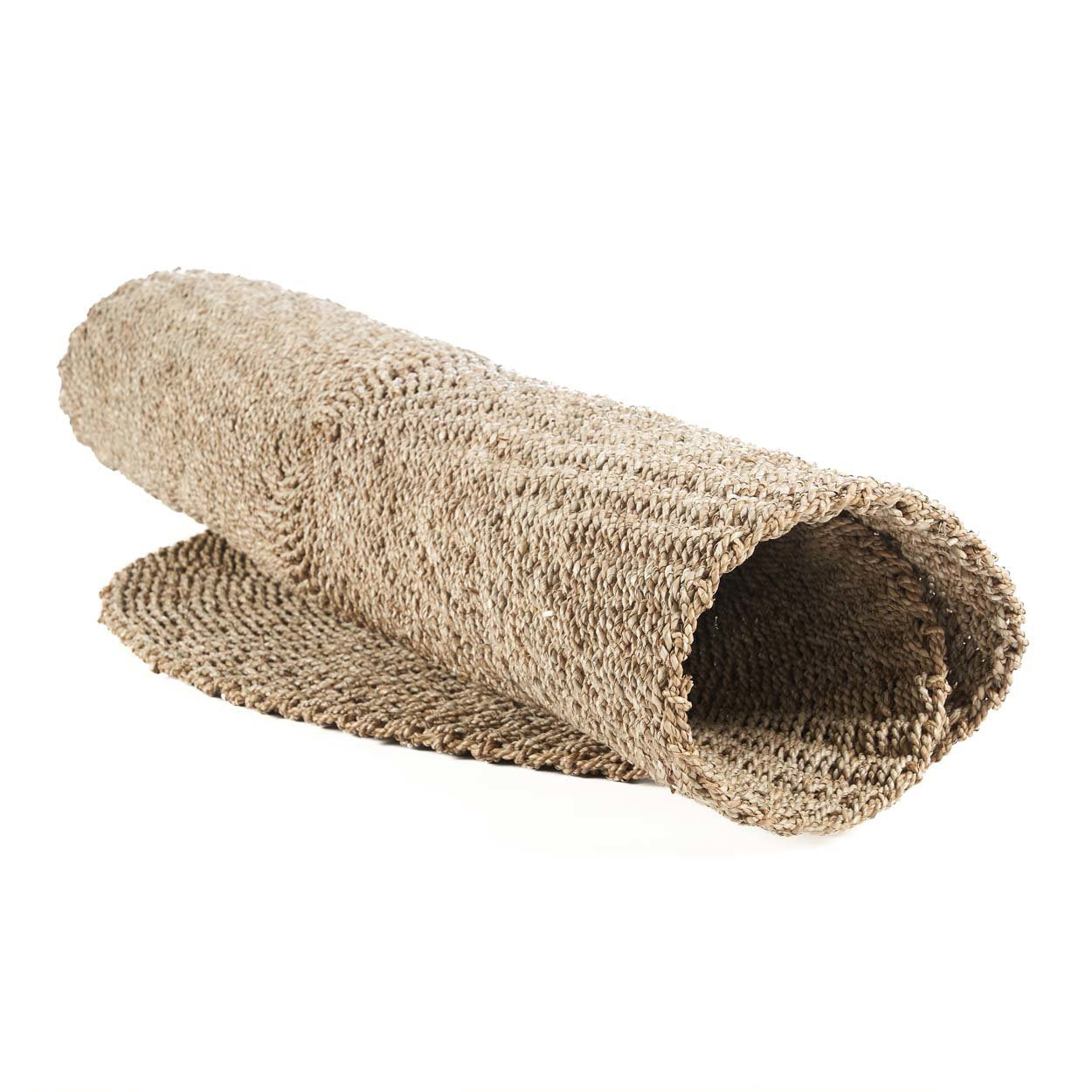 Natural sizal carpet with earthy tones, designed to bring warmth into your space.