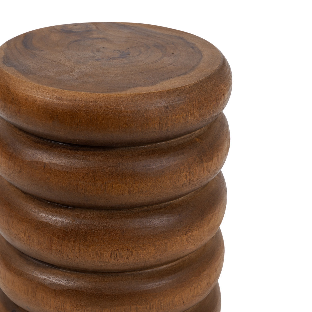 Versatile rustic stool for bedside or lounge