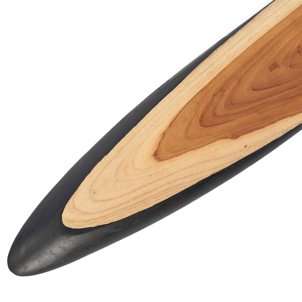 Teakwood tapas plate featuring unique handmade variations, creating a one-of-a-kind dining accessory.