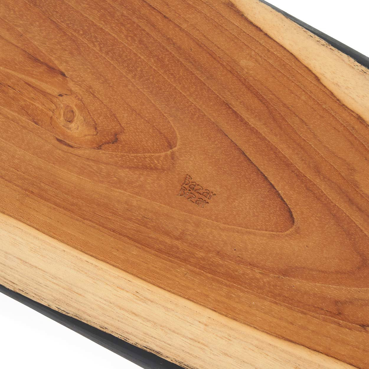 XL wooden serving plate made from premium teak, adding a rustic yet refined look to your table.