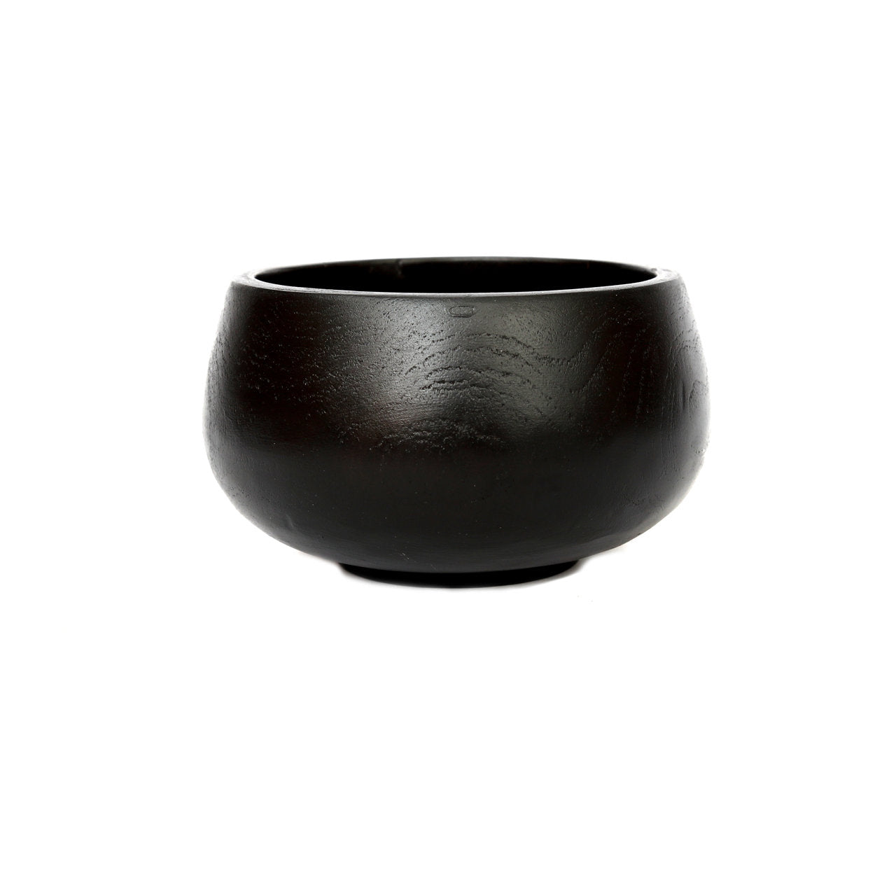 Durable black teak bowl, perfect for everyday dining, serving fruits, or enhancing your home décor.