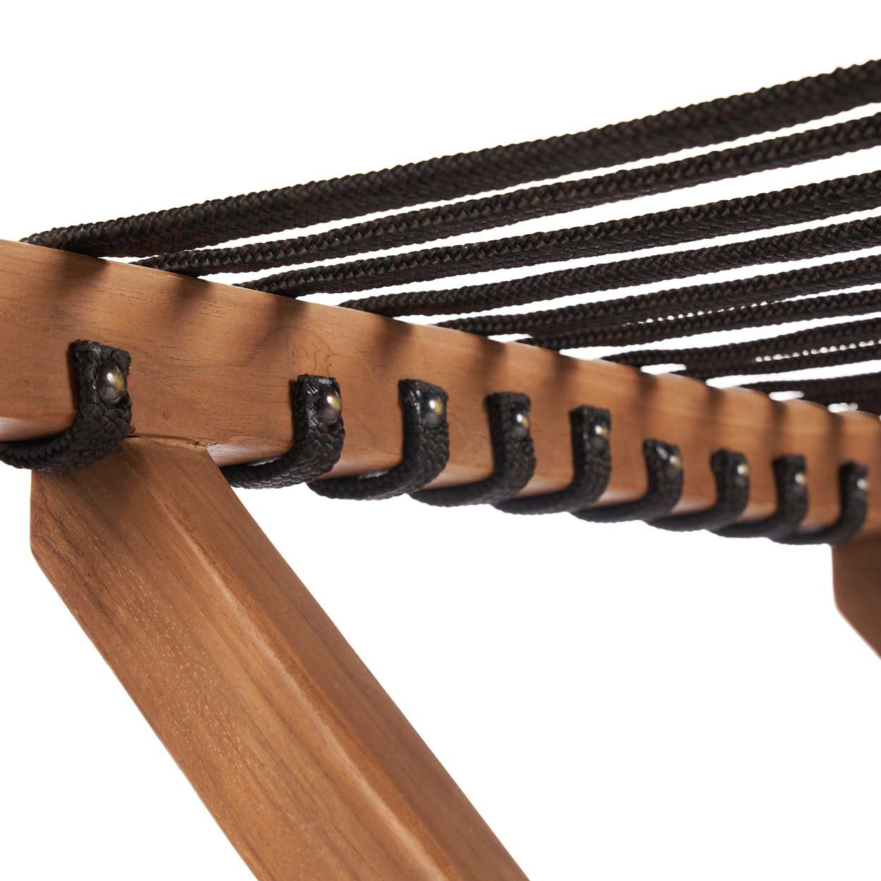 Stylish medium-sized wooden luggage holder for guest bedrooms