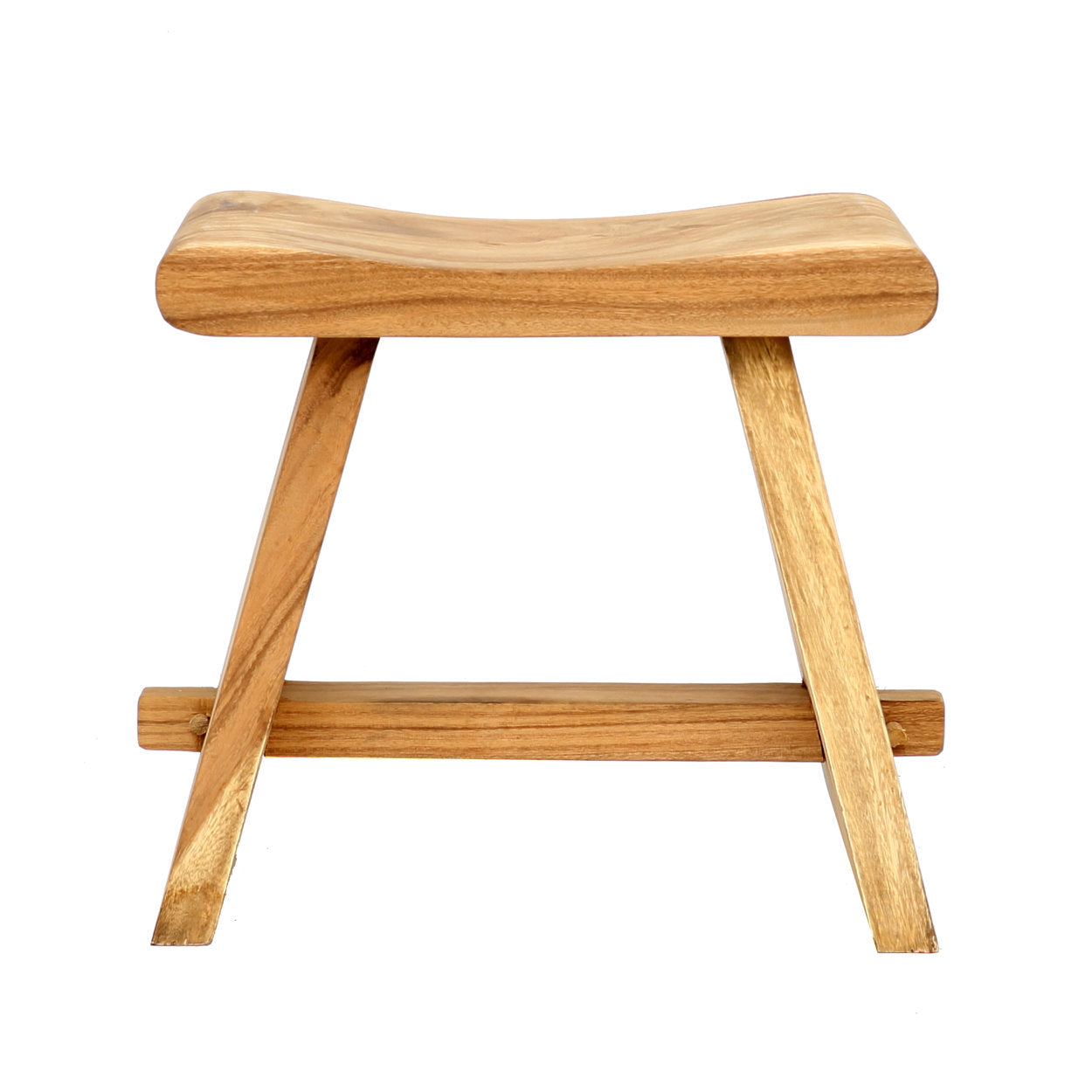 Suar wood stool 50 cm, perfect for creating a minimalist yet cozy atmosphere