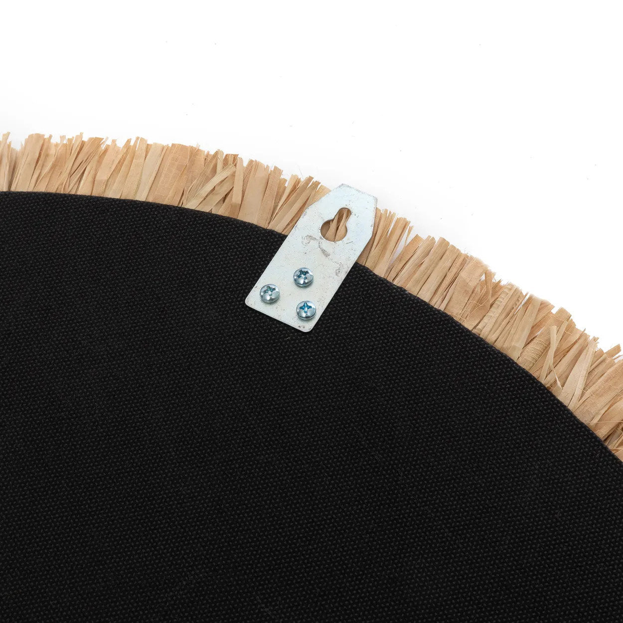 Unique handcrafted wall mirror shaped like a palm tree, perfect for adding warmth and organic texture.