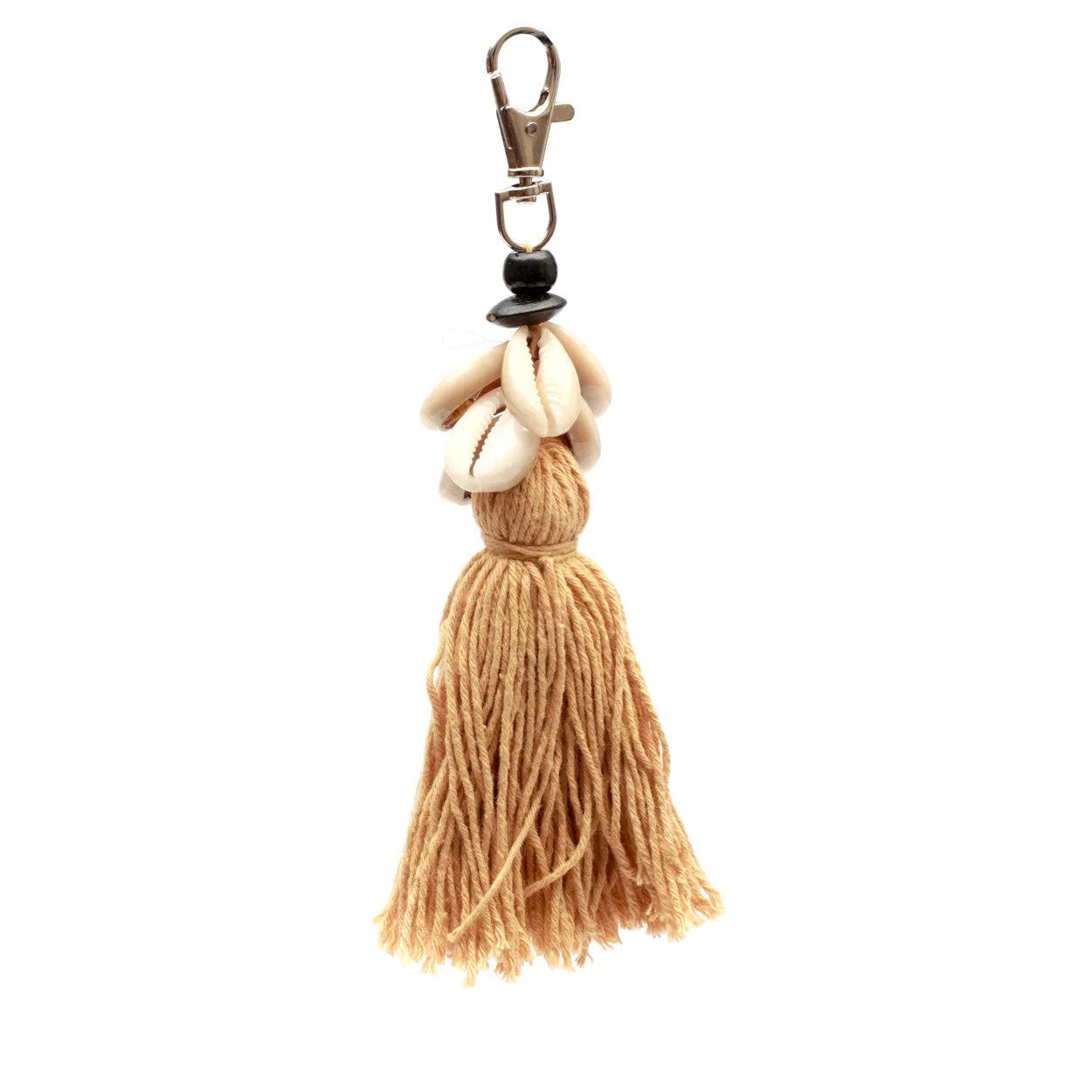 the-cowrie-tassel-keychain-mocca