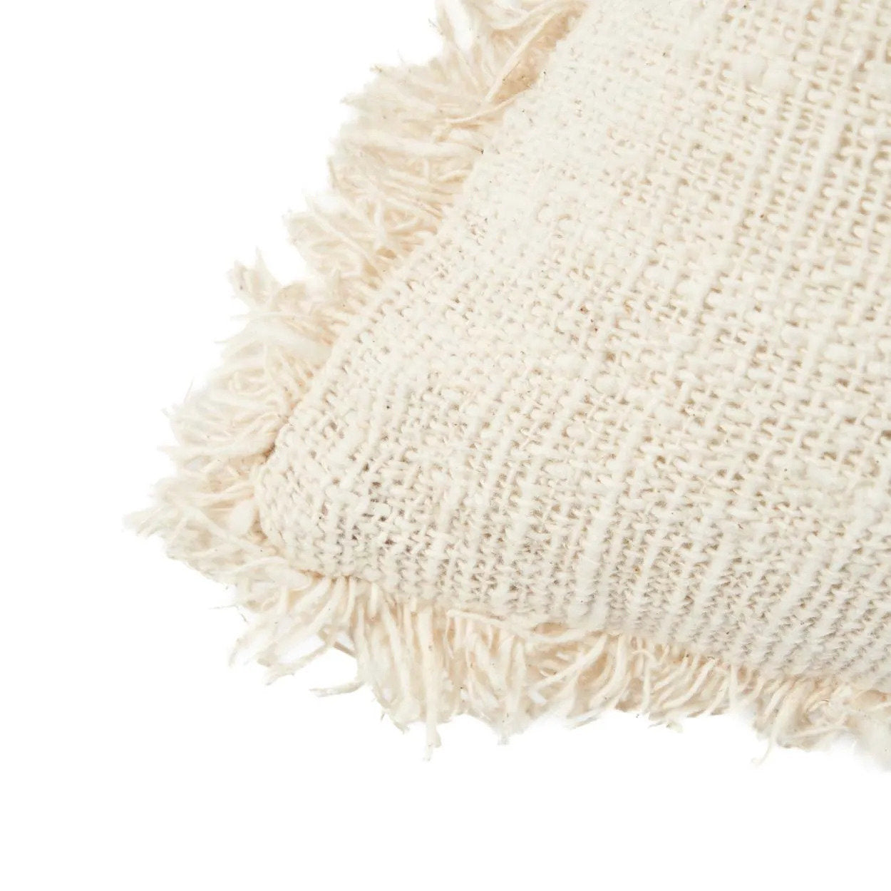 Soft cotton boho couch pillow cover, ideal for creating a relaxing atmosphere