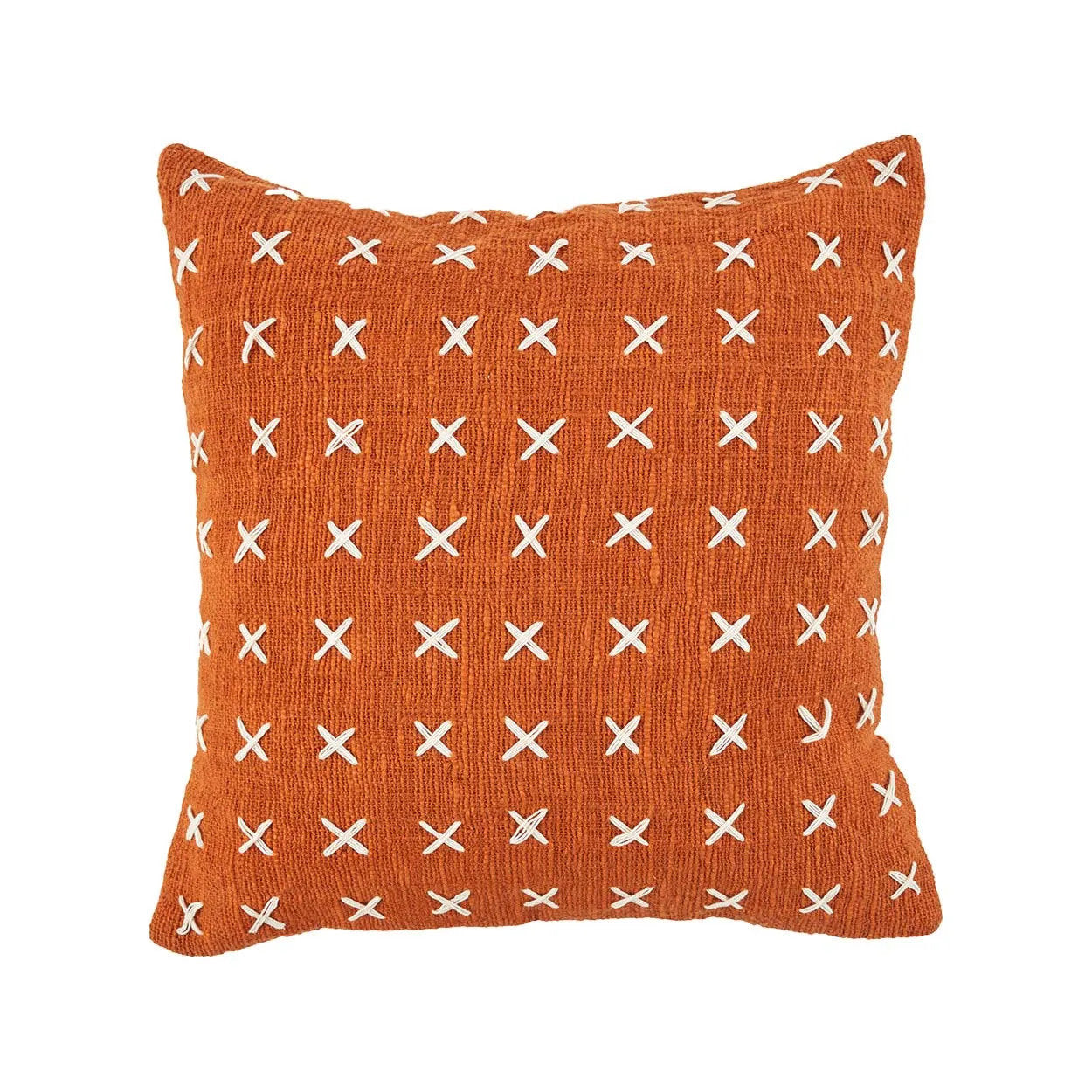 Terracotta cushion cover, adding warmth to your sofa or lounge