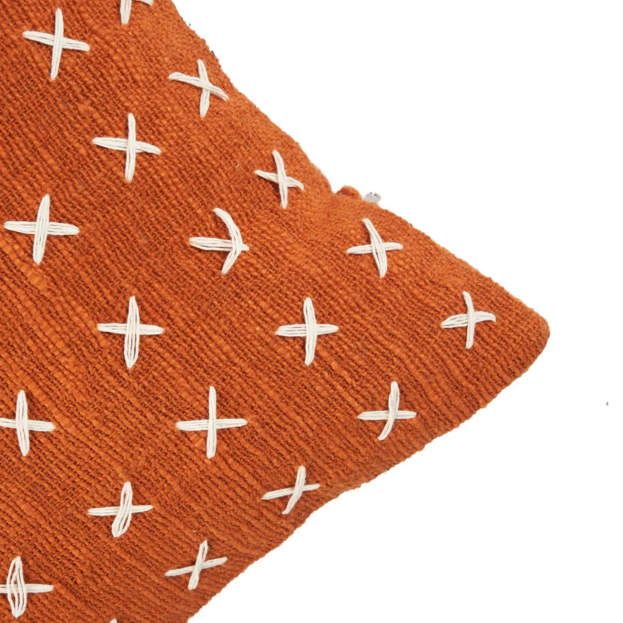 Zillion Kiss cotton cushion cover for a rustic, boho-inspired home