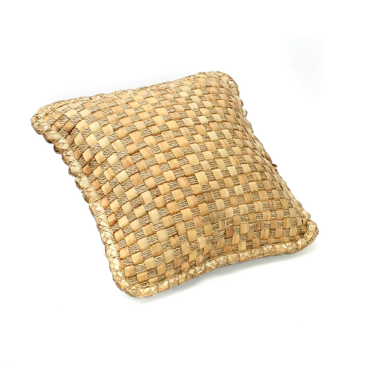 Water hyacinth cushion, an elegant and eco-friendly option for your home.