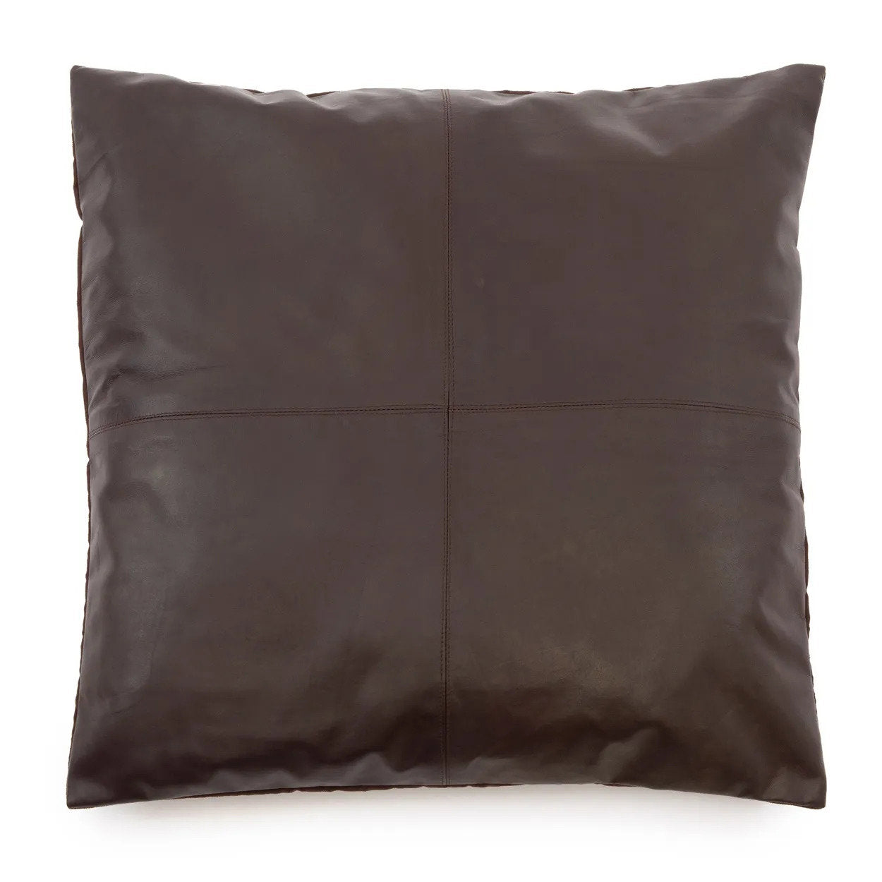 the-four-panel-leather-cushion-cover-choco-60x60