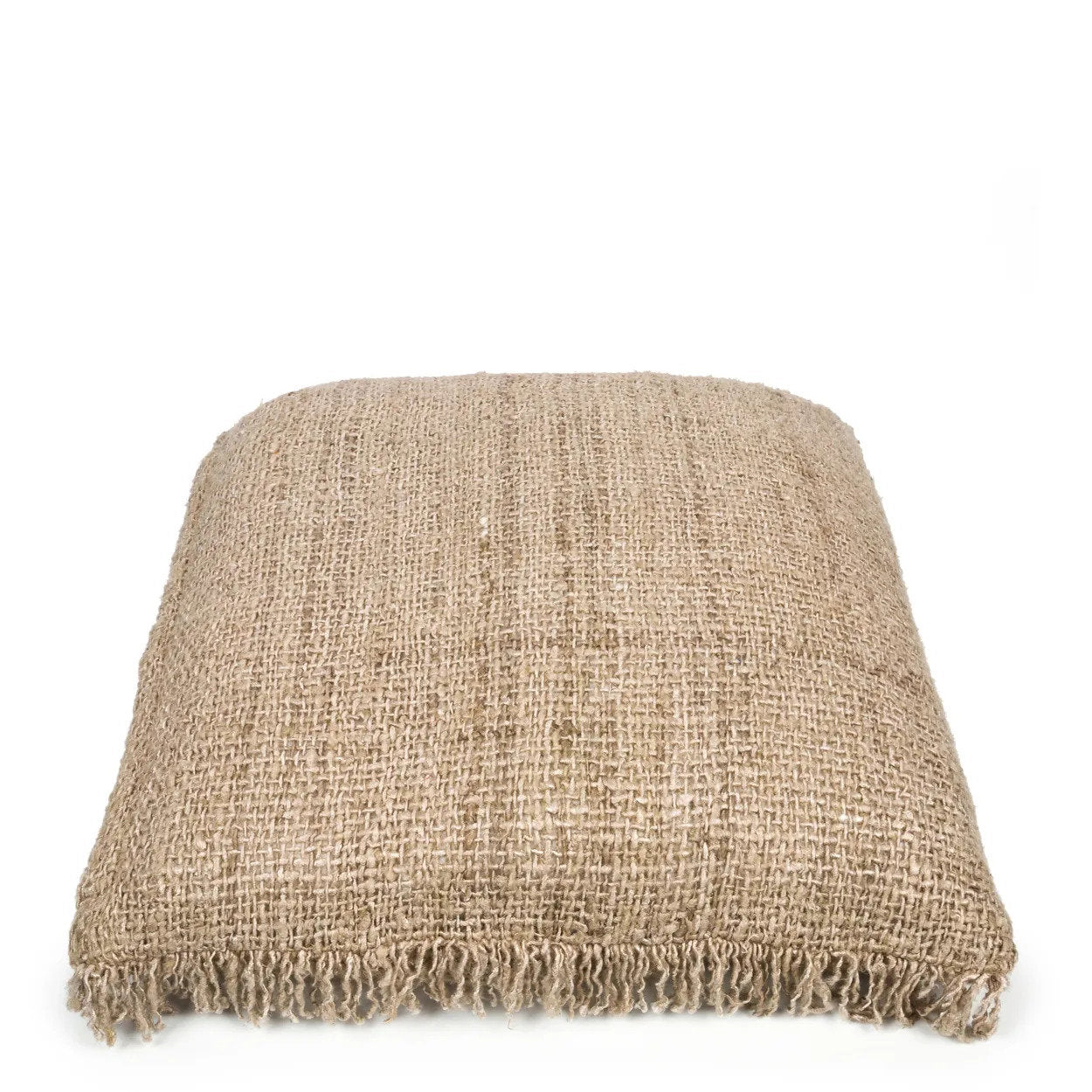 Neutral boho cushion for garden bench or indoor lounge