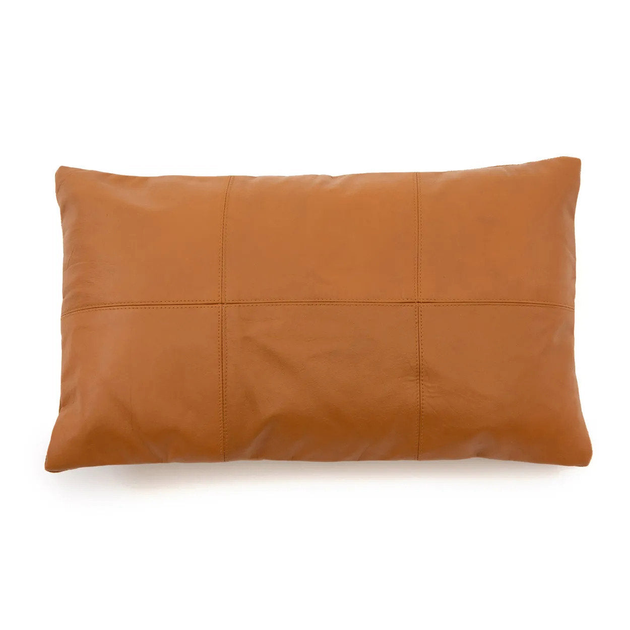 the-six-panel-leather-cushion-cover-camel-30x50