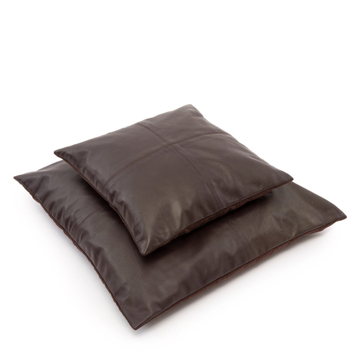 the-four-panel-leather-cushion-cover-choco-40x40