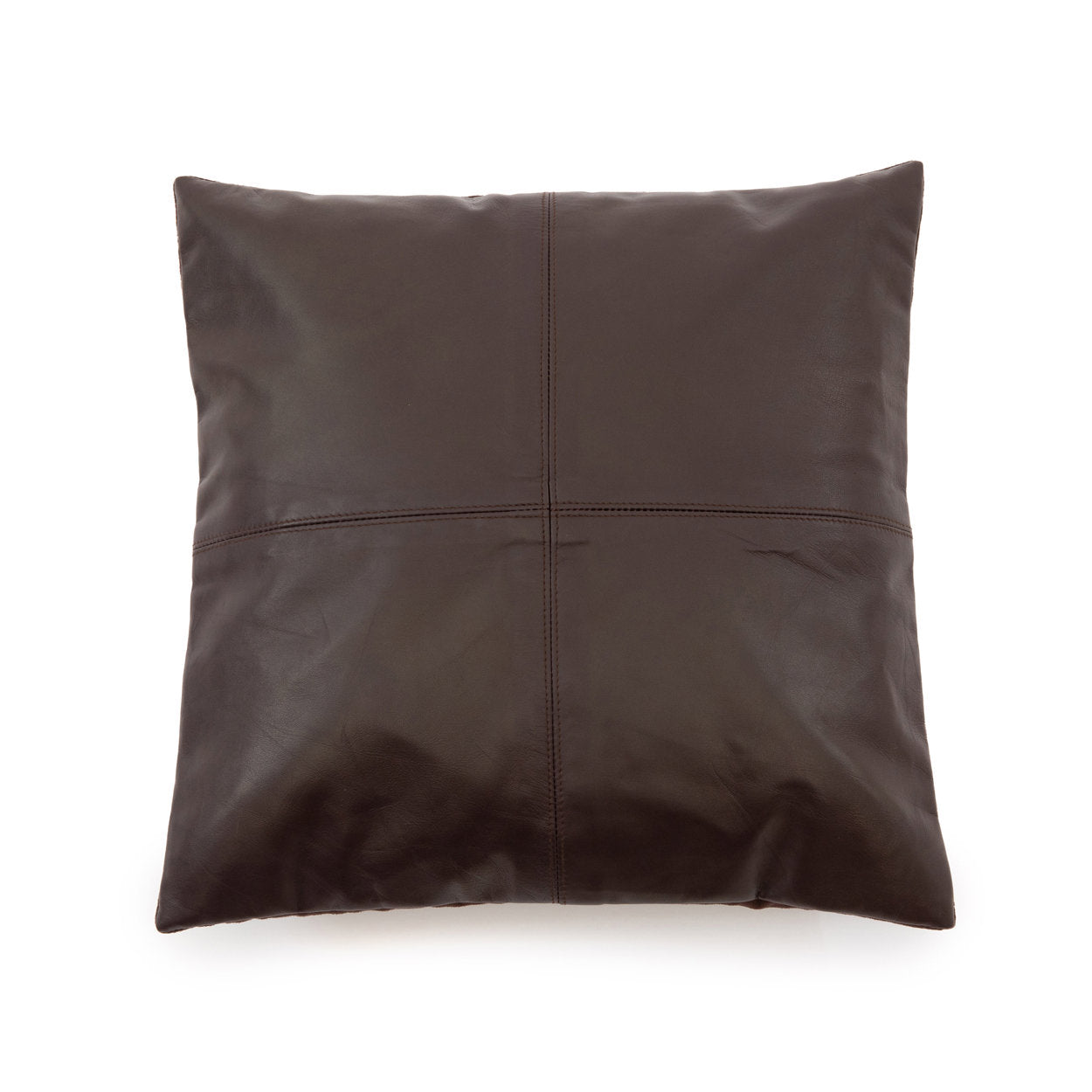 the-four-panel-leather-cushion-cover-choco-40x40