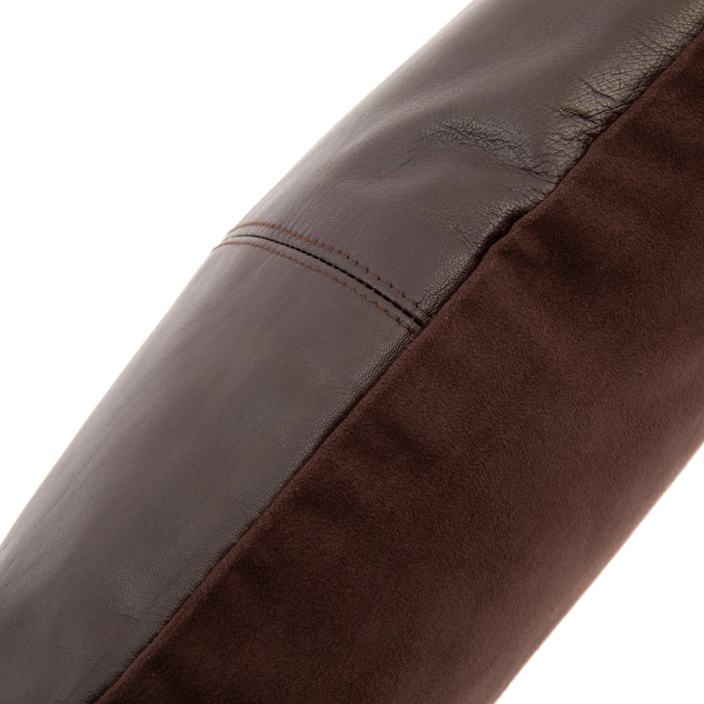 the-four-panel-leather-cushion-cover-choco-40x40