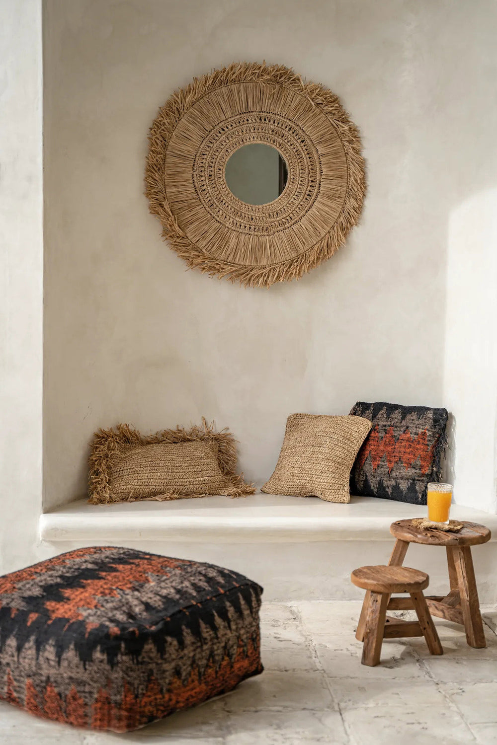 the-raffia-flores-cushion-cover-square-natural-40x40