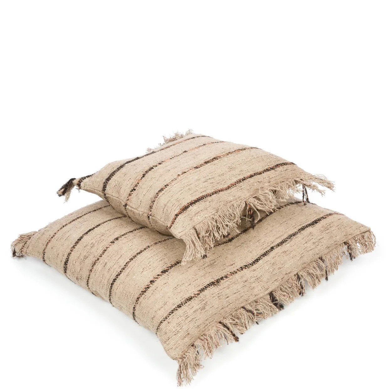Stylish handmade cotton cushion cover for boho home