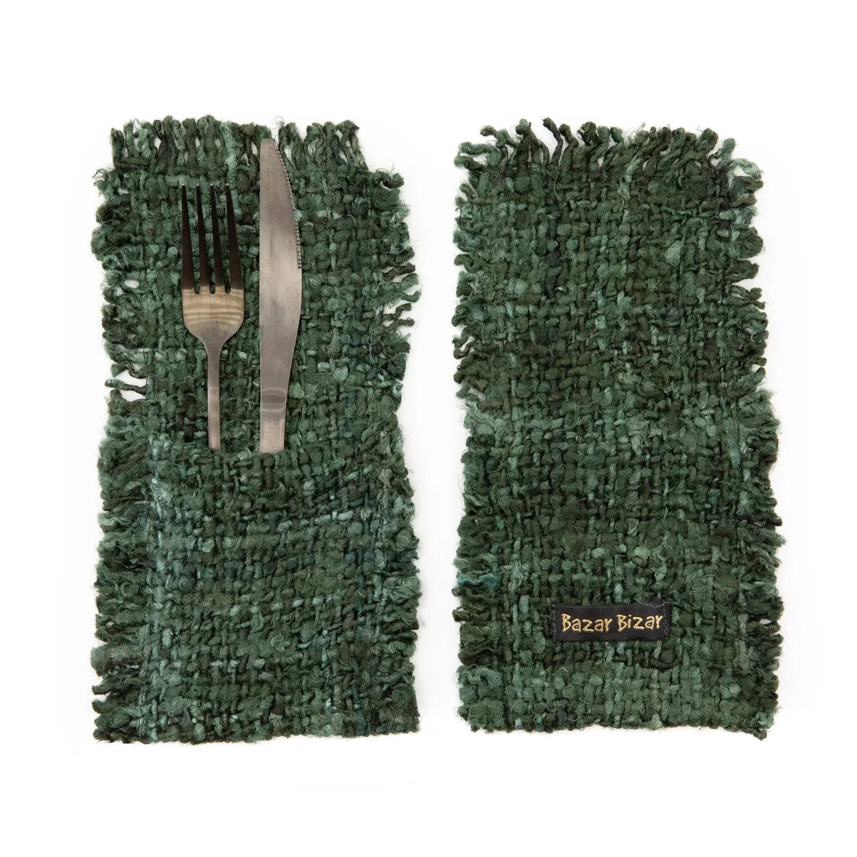the-oh-my-gee-cutlery-holder-forest-green-set-of-4