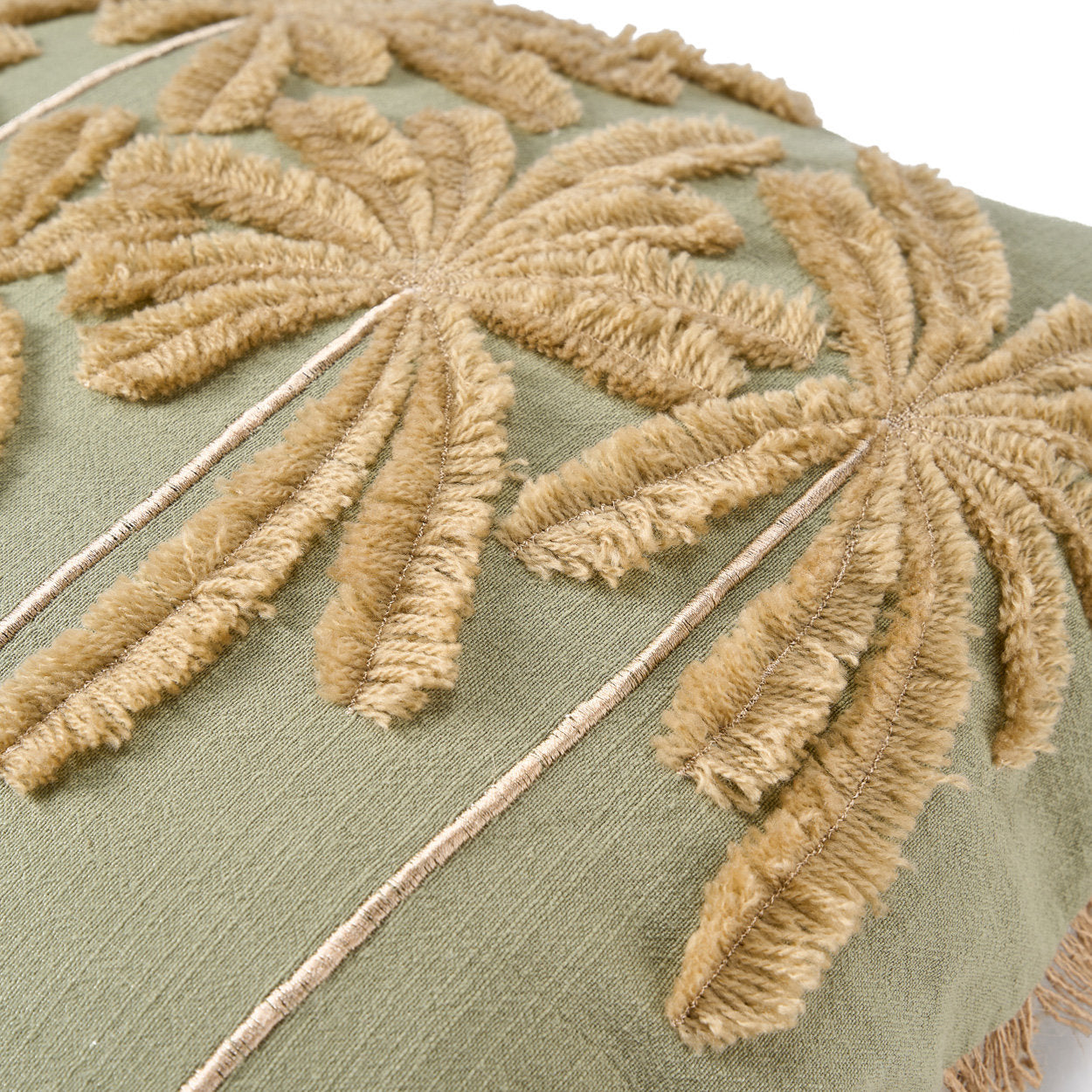Handmade square cushion cover for sofas and beds