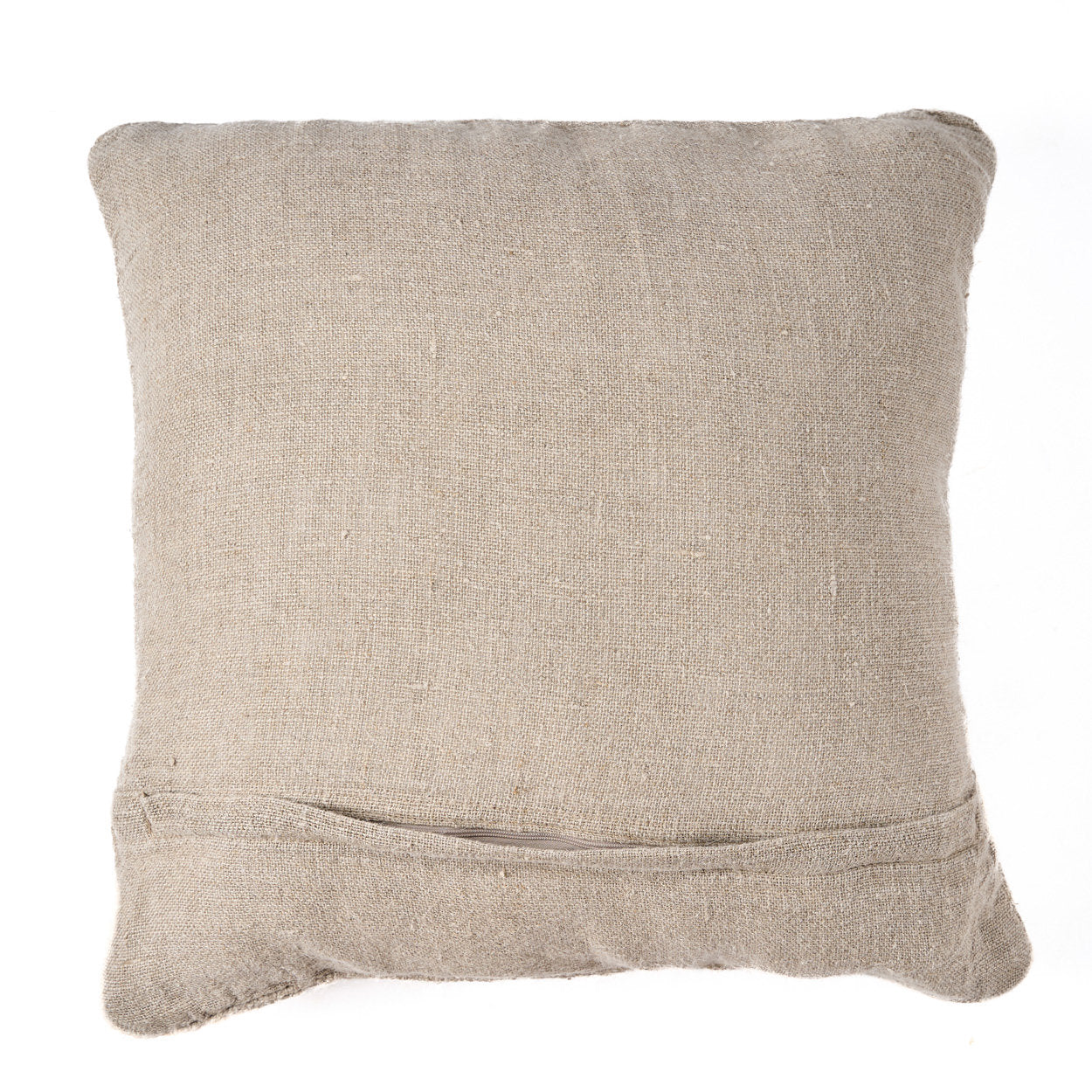 Elegant stitched linen cushion cover, durable and cozy, perfect for sofas, chairs, or beds.