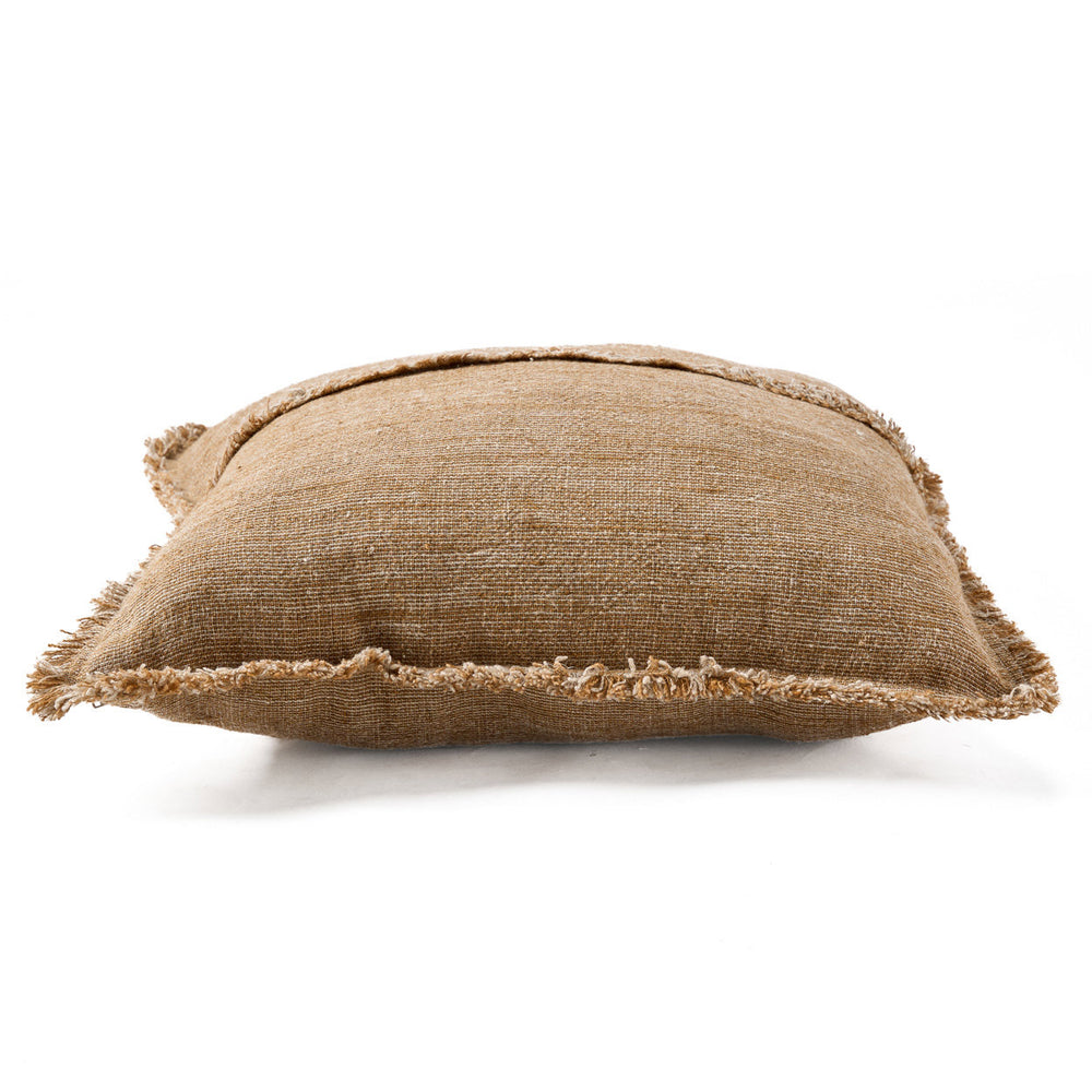 the-sahara-fringe-cushion-cover-natural-brown-50x50