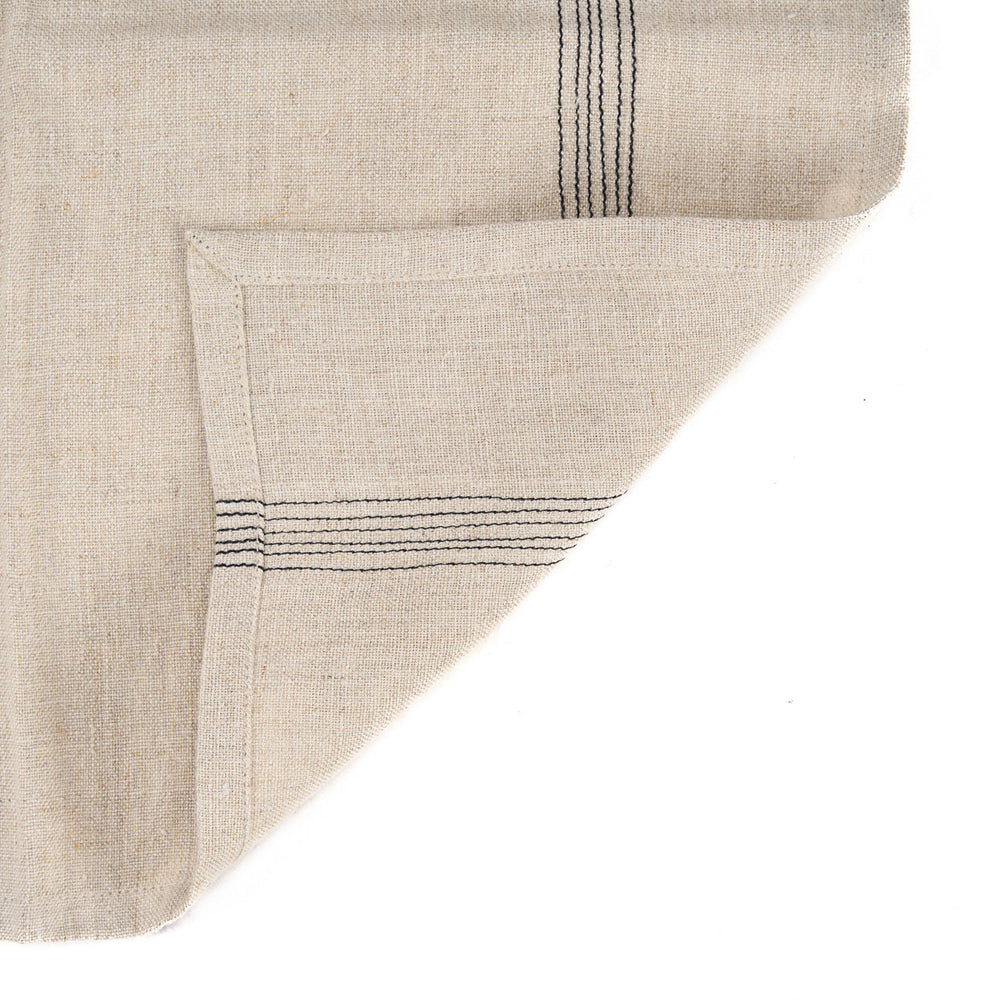 the-lint-biscuit-napkin-natural-black-45x45