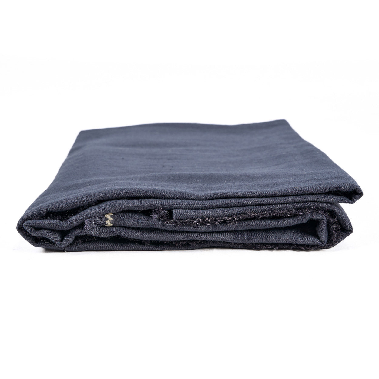 Artisan-crafted rectangular black linen tablecloth, 150×250 cm, soft, durable, and perfect for everyday or special meals