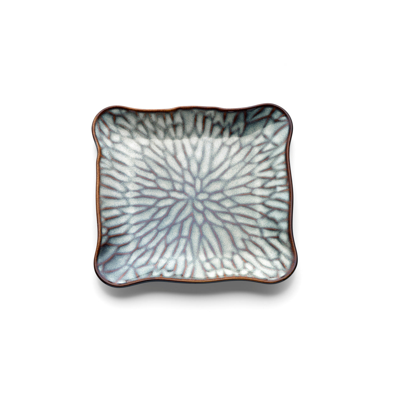 the-lotus-ice-square-plate-grey-brown-m