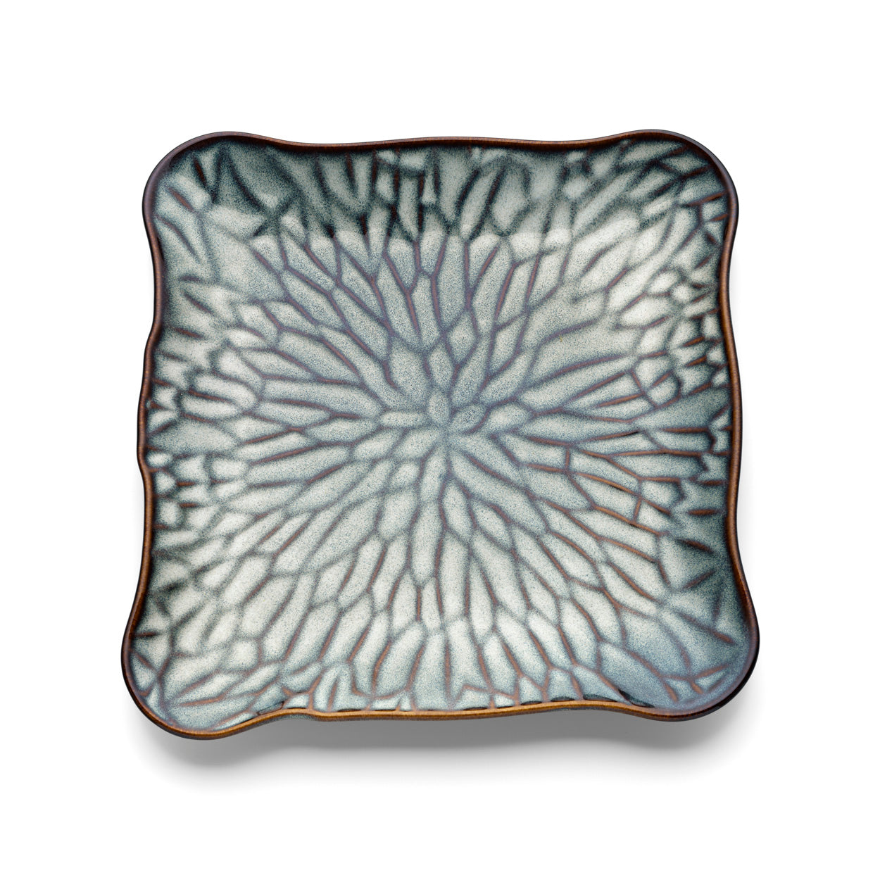 the-lotus-ice-square-plate-grey-brown-xl