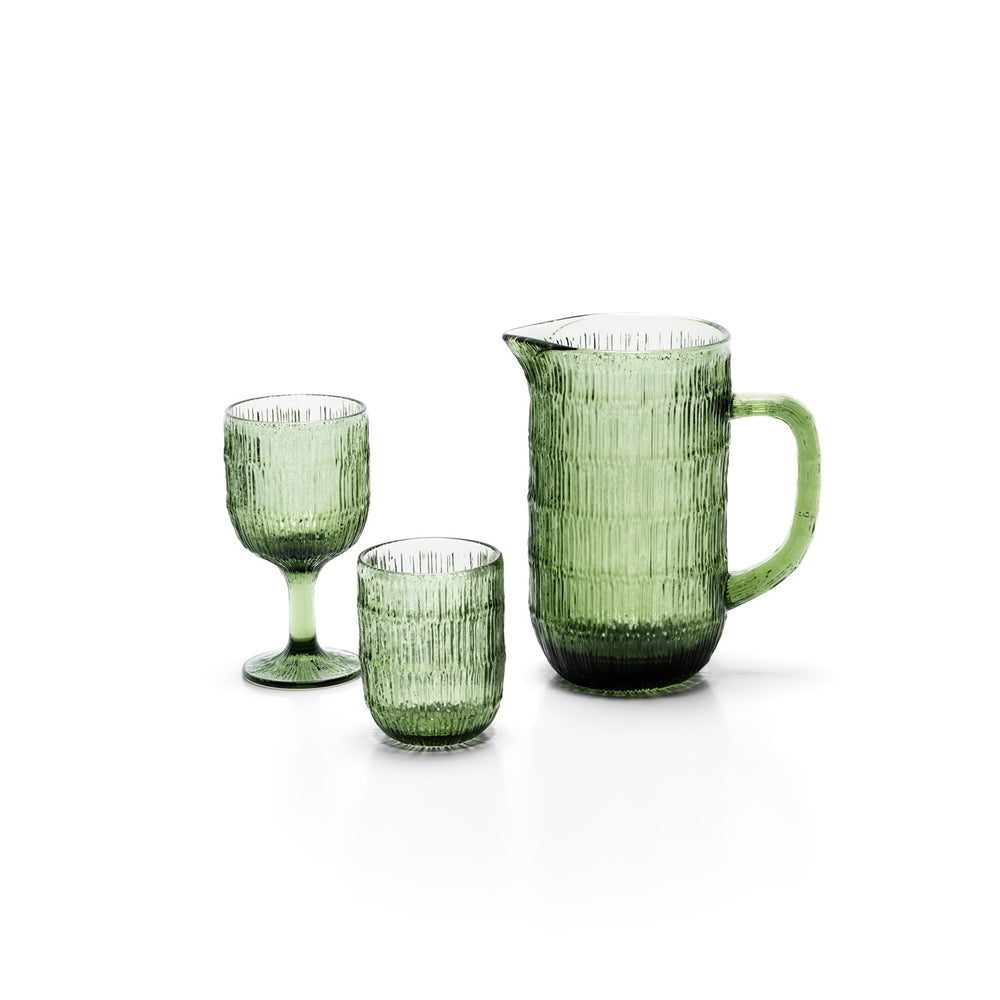 the-moss-ripple-wine-glass-green