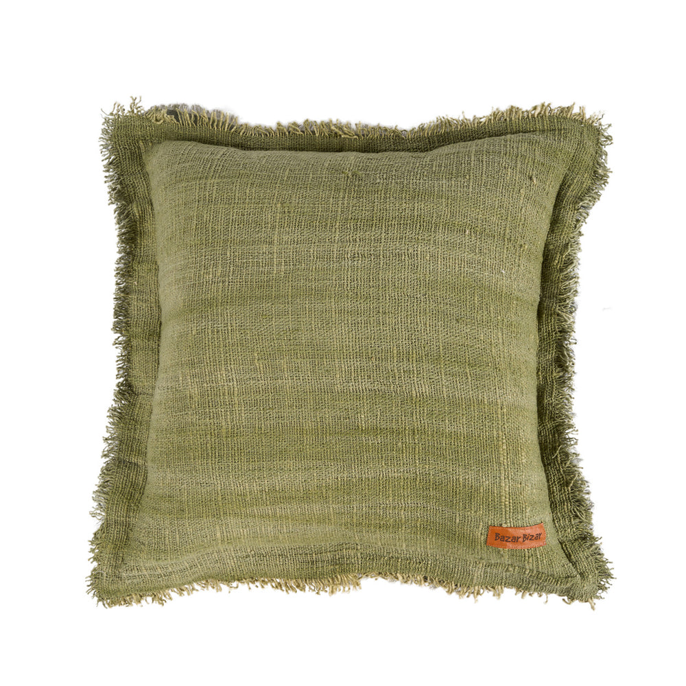 the-jungle-fringe-cushion-cover-green