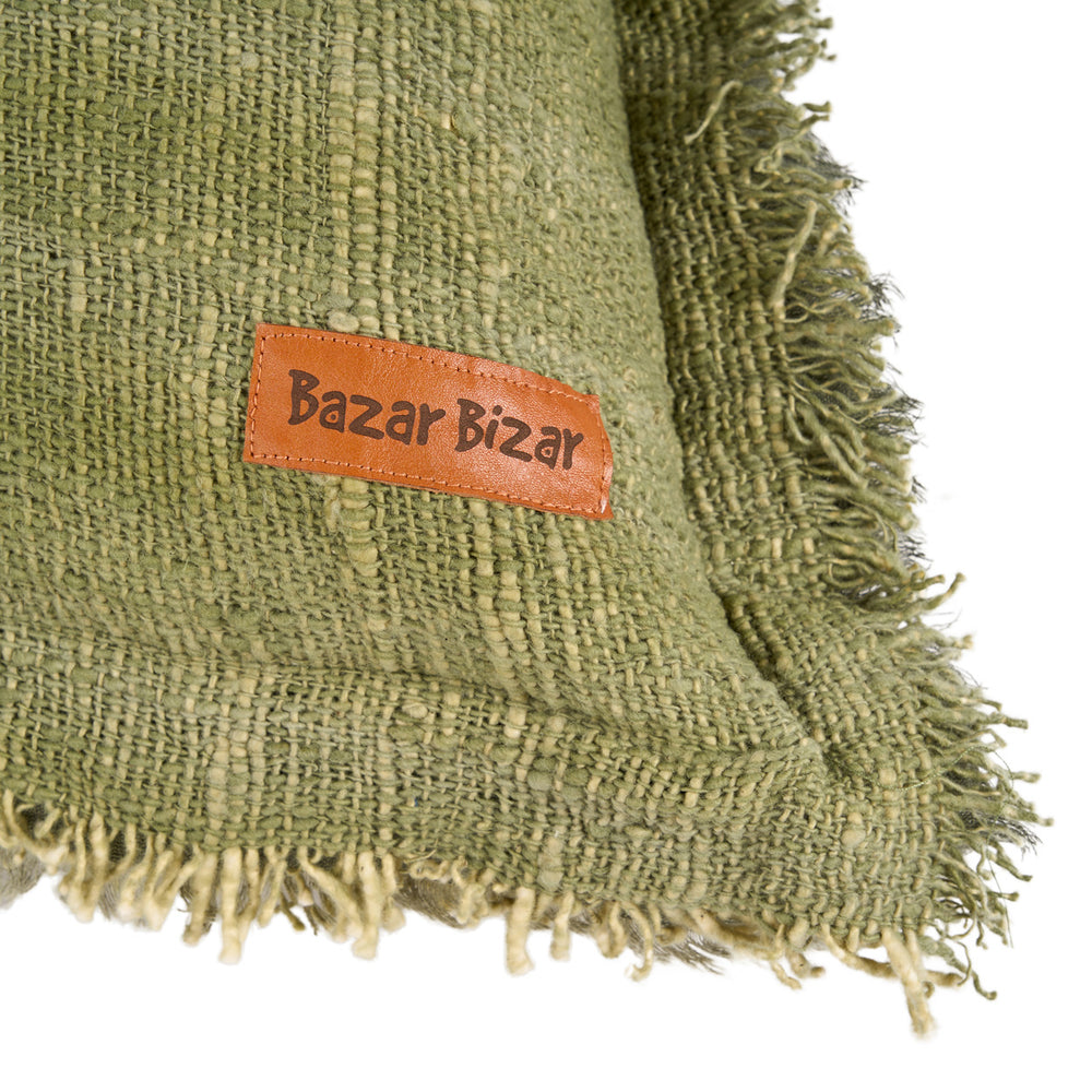 the-jungle-fringe-cushion-cover-green