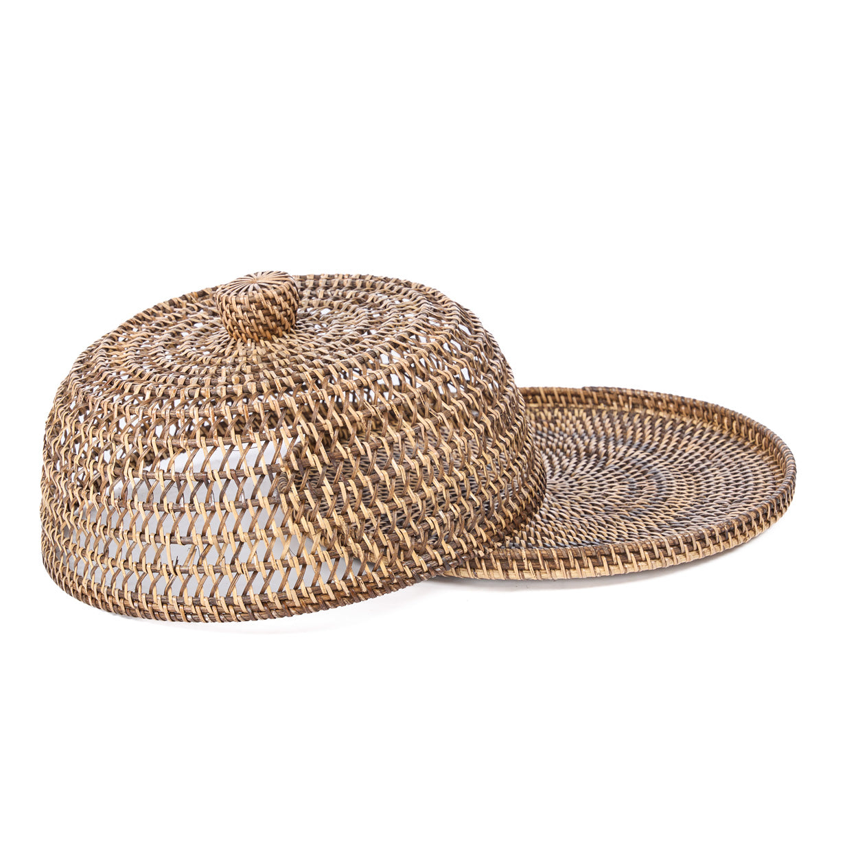 the-rattan-food-cover-natural-brown-m