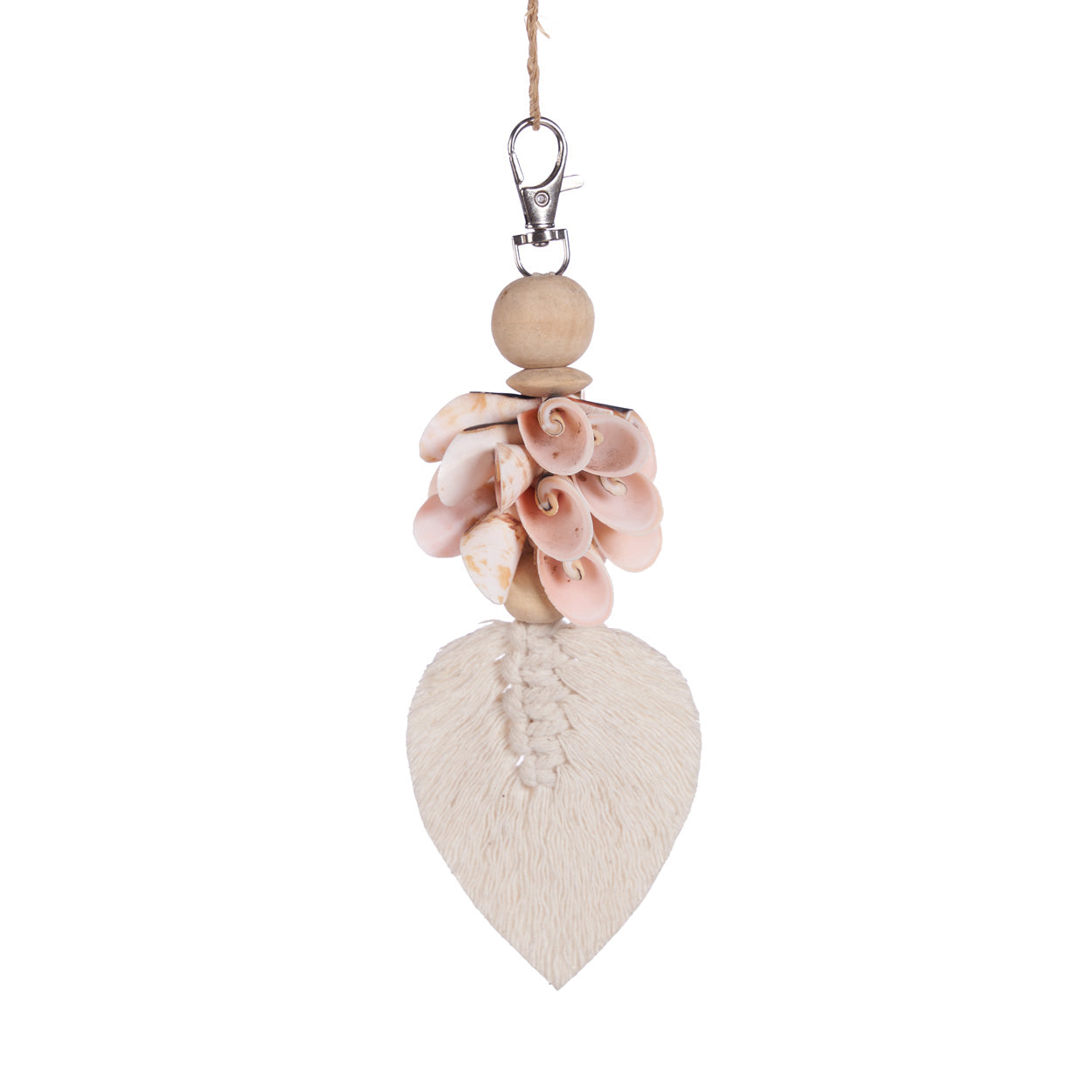 the-shiva-shell-keychain-pink-white