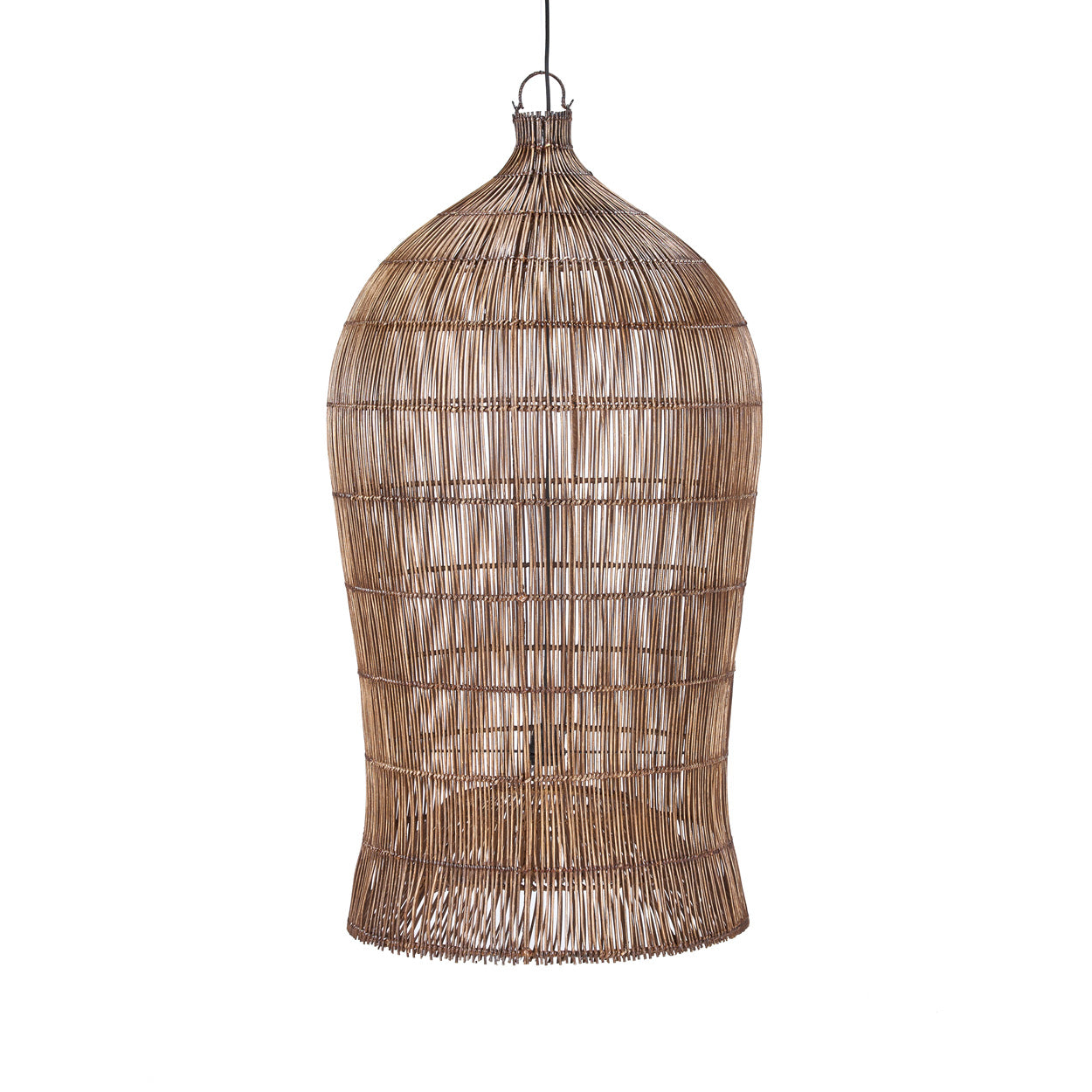 the-woven-bell-pendant-dark-walnut-xl