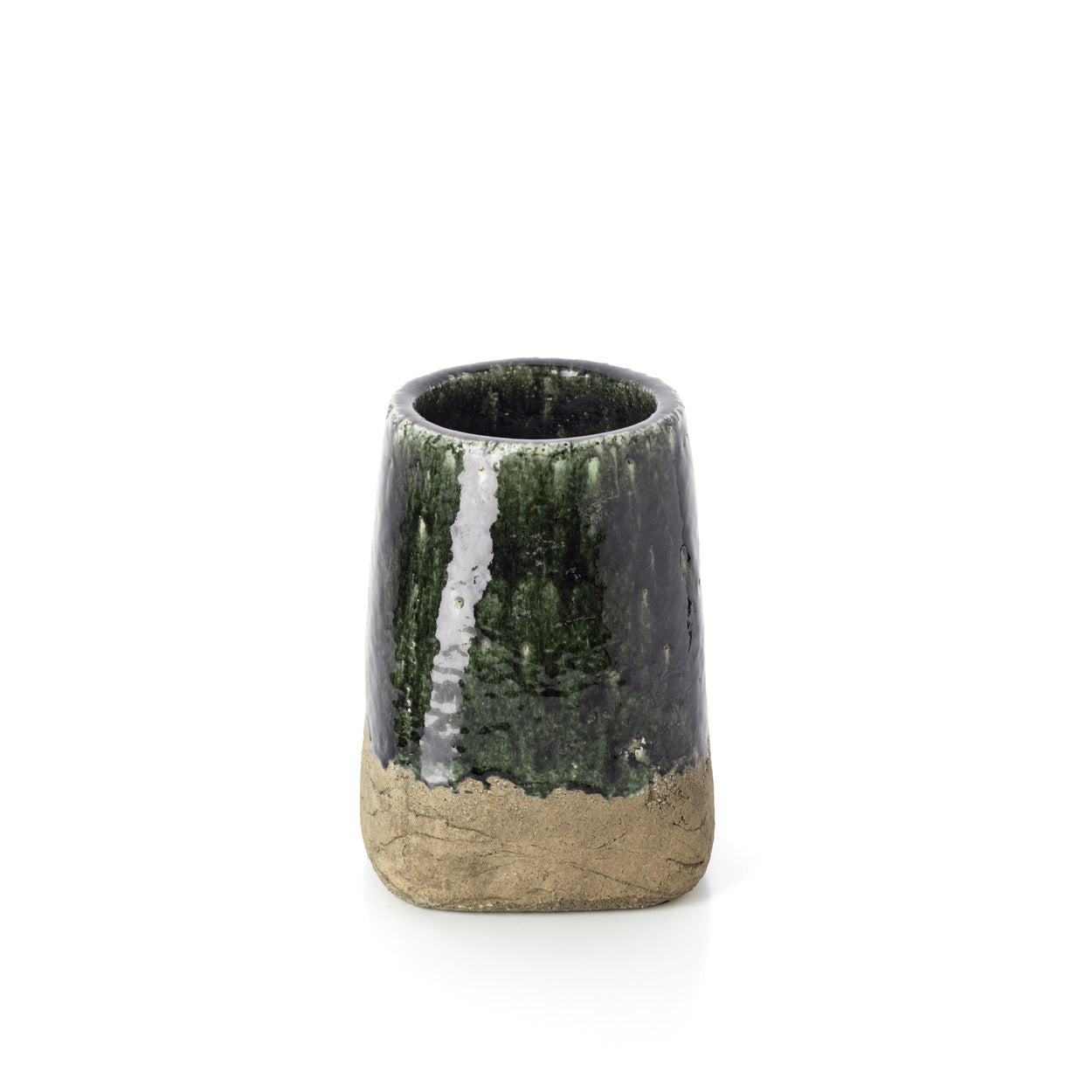 the-moss-conical-planter-concrete-green-l