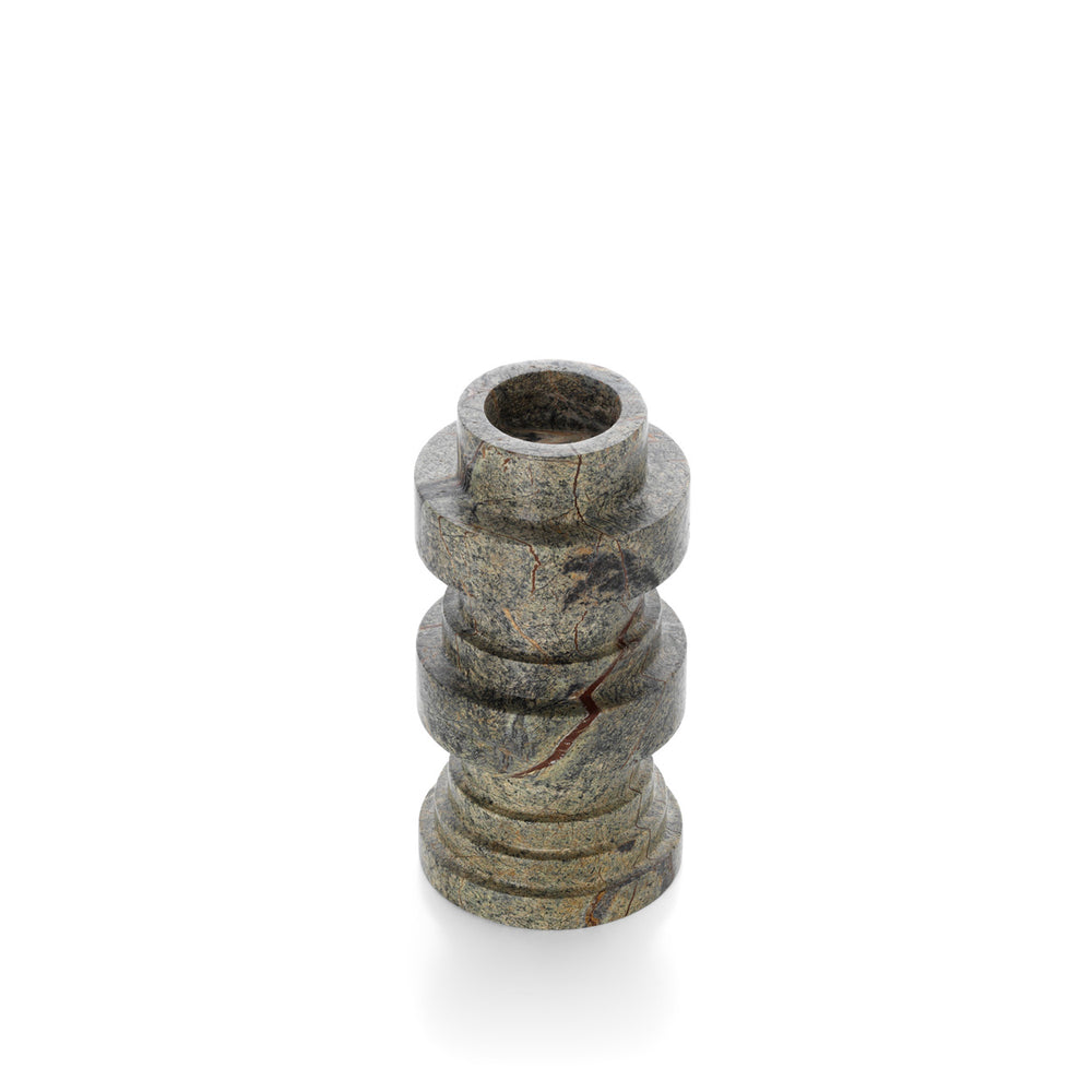 the-bidasar-marble-totemic-candle-holder-green