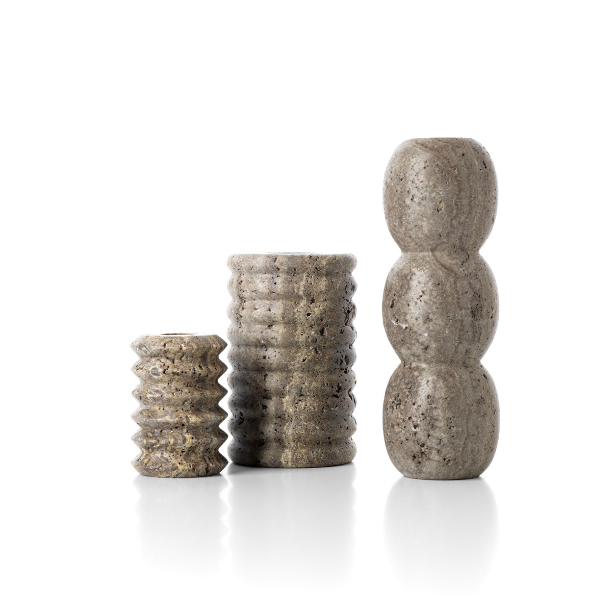 the-travertine-ripple-taper-candle-holder-grey-s