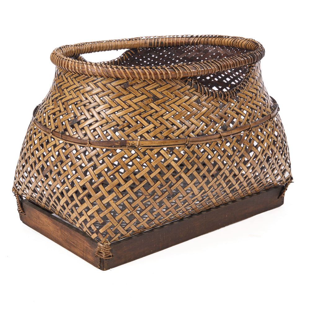The Koro Basket - Natural Brown